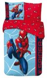 Spider-Man Javoli Spiderman Action Dekbedovertrek 140 x 200 cm - 65 x 65 cm Katoen Blauw