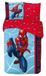 Spider-Man Javoli Spiderman Action Dekbedovertrek 140 x 200 cm - 65 x 65 cm Katoen Blauw
