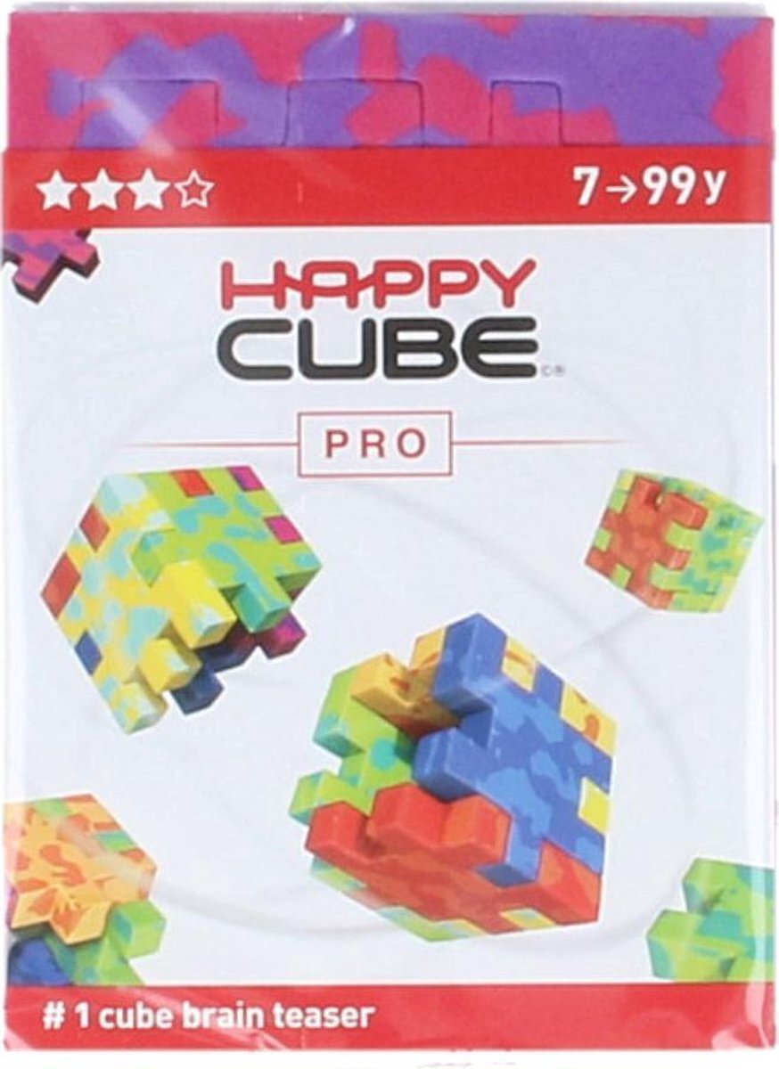 Smart games Happy Cube Pro Puzzel Paars/Roze