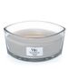 WoodWick 76106 Bougie parfumée - Ambre, Musc, Vétiver - Gris