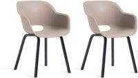 Keter Noa Tuinstoel - 2 stuks - Soft Beige