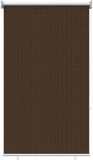vidaXL Buitenrolgordijn 90% UV-blok Bruin 60 x 140 cm HDPE