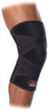 McDavid Cross Compression Kniesleeve Ondersteunend Heren - Zwart | Maat: XL