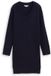 Tom Tailor Gebreide jurk met kasjmier - Maat 38 - Knitted Navy Melange