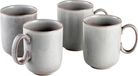 Shenzhen Haorui Industrial Technology Co., Ltd. Set de 4 cafetières, céramique, 450 ml, gris