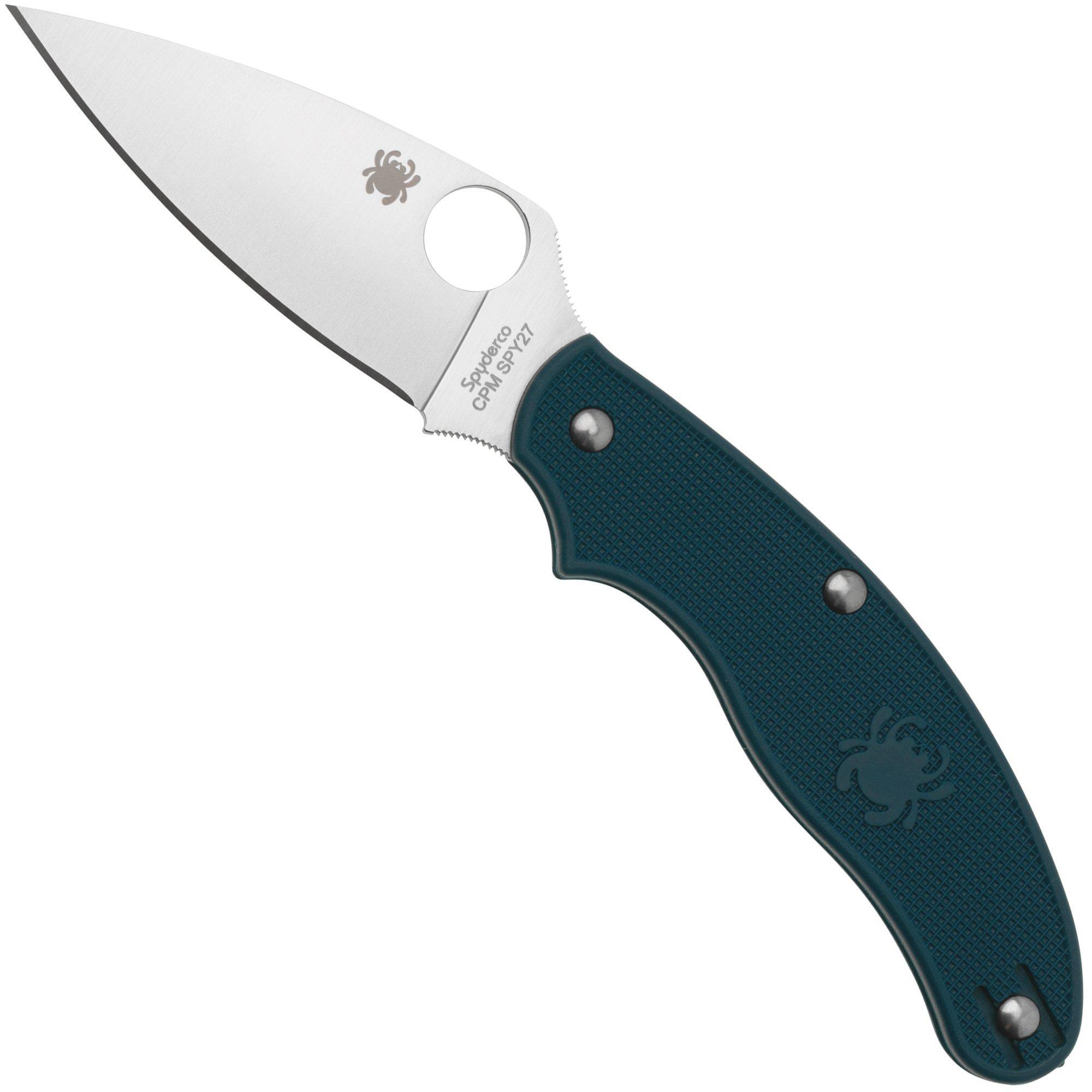 Spyderco Spyderco UK Penknife CPM-SPY27 C94PCBL Blue FRN, zakmes