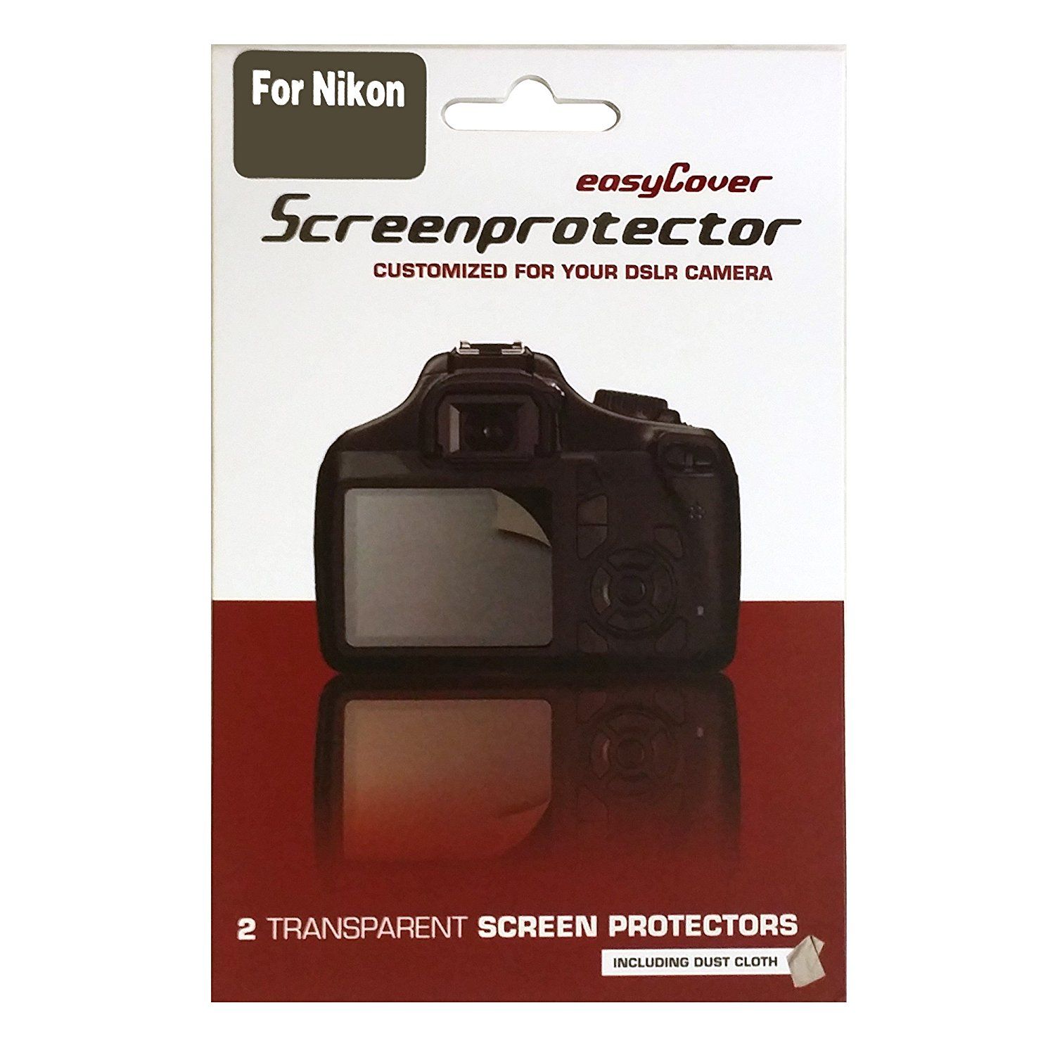 easyCover SPND7100 Screenprotector - Camera - D7100 - Transparant - 2 stuks