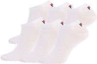 FILA Logo op de hiel Sneakersokken - Maat 39/42 - 6 Pack - Wit