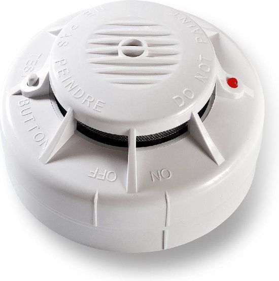 Fito ASD-10 Mini Rookmelder - 10 Jaar Batterijduur - Wit