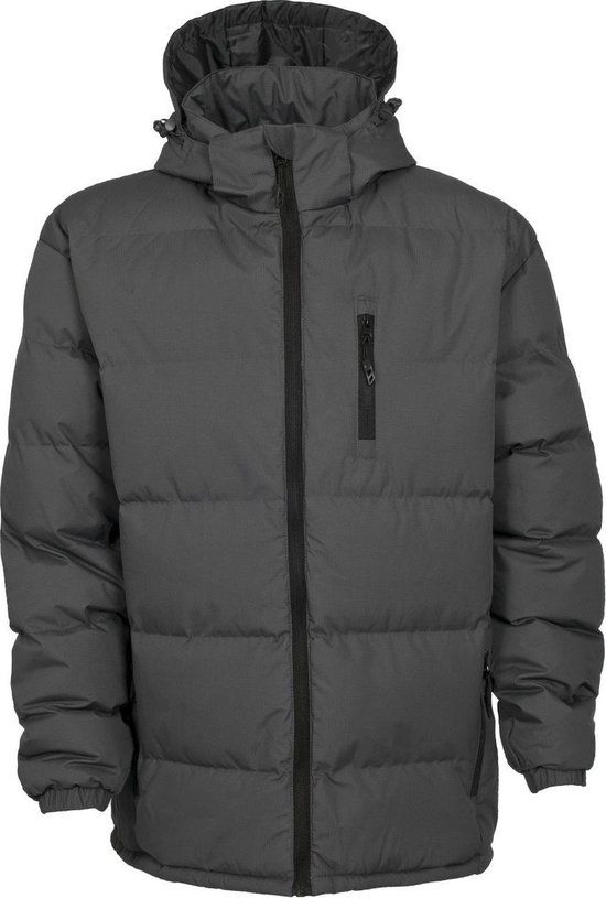 Trespass Clip - Heren Padded Jacket - Flint - XL
