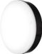 Ledvance LED Bulkhead Surface 250 Zwart 10W 800lm - 830 Warm Wit | 250mm - IP65 - Bewegings- en lichtsensor