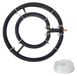OEM Teichbeluchter 25 cm dubbele ring roestvrij staal 5 meter slang
