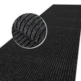 ANRO Tapis Mischa Zwart 100x160cm