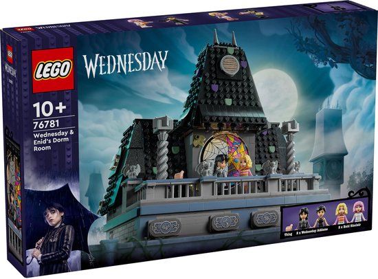 LEGO Wednesday: Wednesday en Enids kamer - 76781