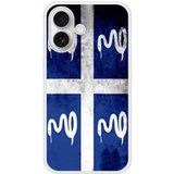Apple iPhone 16 Drapeau Martinique Verstevigd Hoesje met Sublimatie Bedrukking
