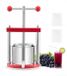 Vevor Presse à fruits manuelle 1,65l Acier inoxydable Broyeur de fruits