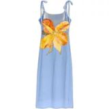 Desigual Jurk lichtblauw / geel / oranje