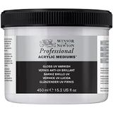 Winsor & Newton Professionele acrylverf Vernis Glanzend - 450ml fles