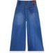 Scotch & Soda Filles The Wave Customised Wide Jeans — Art From The Heart Taille: 14 | Jeans Outlet | enfants | Bleu