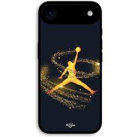 iPhone 17 Air Jordan logo poudre filante dorée