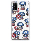 ERT GROUP Samsung A41 hoes Marvel Captain America 029 hoes past perfect om de vorm van de mobiele telefoon TPU case