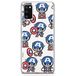 ERT GROUP Samsung A41 hoes Marvel Captain America 029 hoes past perfect om de vorm van de mobiele telefoon TPU case