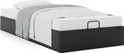 Bol Cadre de lit sans matelas similicuir noir 80x200 cm