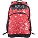 PEDEA Unisex rugzak "Bestlife JUST" schooltas vrijetijdstas met laptopvak tot 15,6 inch (39,6 cm), rood/wit