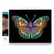 DIAMOND DOTZ 2594366 Originele 5D Diamond Painting set, neon vlinder