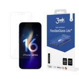 3MK FlexibleGlass Lite Screenprotector voor Apple iPhone 16 Pro Max