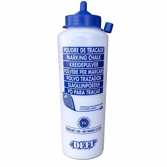 Defi Timmermanspotlood 2B Blauw 1000gr