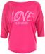 Winshape Shirt met ¾-mouwen Ultra Light met glitter opdruk MCS001