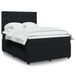 Maison Exclusive - Boxspringbed met matras, noir, 160x200 cm, velours