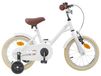 Vélo enfant 16 pouce pour 4-6 ans blanc