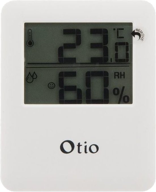OTIO Magnetische Thermometer/hygrometer Voor Binnen Wit