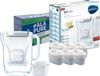 Brita Carafe filtrante 1021884 Fill & Enjoy Style avec 6 filtres Alapure Maxtra+ inclus