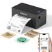 MUNBYN Imprimante d'étiquettes d'expédition Bluetooth, Imprimante thermique sans fil 4x6 pour colis et petites entreprises à domicile, Compatible avec iPhone, Android, Mac, Windows, Colissimo et UPS, Noir