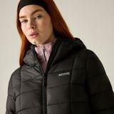 Regatta Dames Asper Jas Zwart Polyester/Dons 48