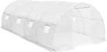 vidaXL Kas met stalen fundering 18 m² 600x300x200 cm