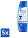 Head & Shoulders Pro-Expert 7 shampoo anti-pelliculaire - 250 ml - Lot économique - 5 pièces