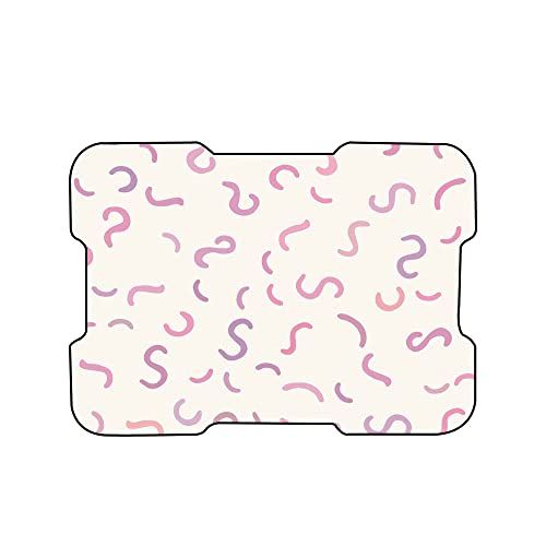 Bonamaison - Digitaal bedrukte muismat - 22x18 cm - Antislip - Kantoor & Thuis