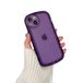 CLIPPER GUARDS Hoes voor iPhone 14 Plus, Full Camera Cover, [Schokbestendig], Thin Case, [Krasbestendig], 6,7 inch [Paars]