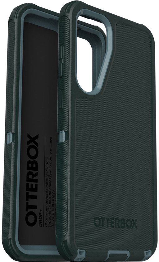 OtterBox Defender Hoesje Geschikt voor Samsung Galaxy S25 Plus | Back Cover | Beschermhoes | DROP+ | Valbestendig | Groen