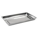 Bürkle® roestvrijstalen kommen, lage vorm, 400x300x50