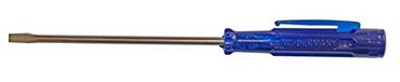 H + H Werkzeug 980 Radio-schroevendraaier Blade 3,0 x 80 mm Made in Germany, blauw, 140 mm