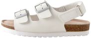 Next - Meisjes - Kurken sandalen met sluiting met drukknopen - Wit