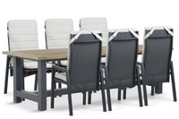 Lifestyle Garden Furniture Lifestyle Lifestyle Vivaro/San Francisco 260x100 cm dining tuinset 7-delig
