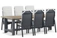 Lifestyle Garden Furniture Lifestyle Lifestyle Vivaro/San Francisco 260x100 cm dining tuinset 7-delig