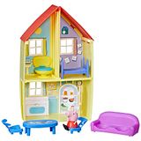 Peppa Pig Peppa’s avonturen Peppa’s gezinswoningspeelset voor peuters met een Peppa-figuur en 6 accessoires