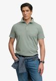 Superdry Essential Jersey Polo M1110509a Slate Grey Heren Maat XXL